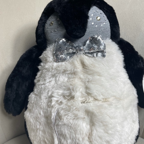 Pottery Barn Teen Jeweled Plush Penguin Speaker - Picture 2 of 16
